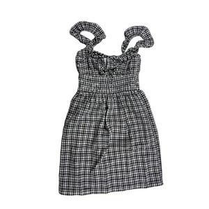 WAYF Smocked Waist Mini Dress